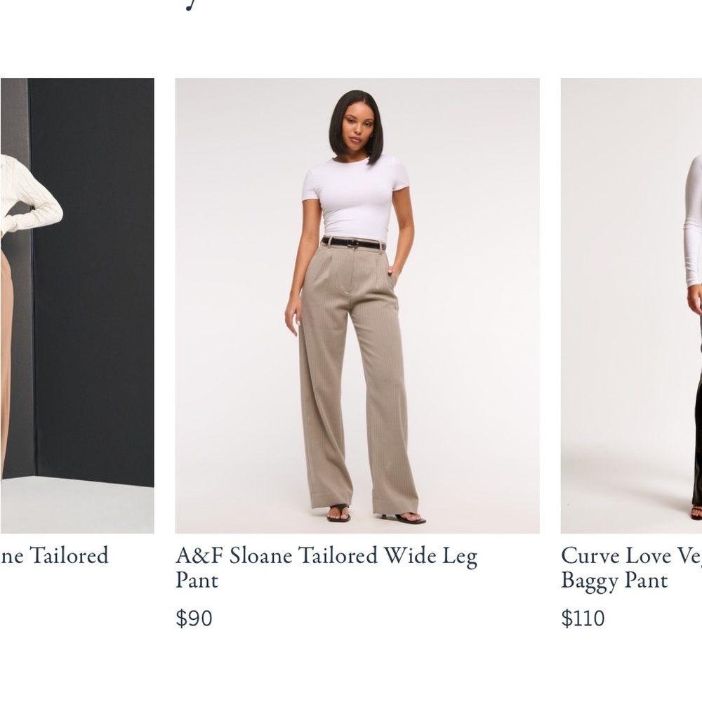 Abercrombie & Fitch Sloan Tailored Pant
